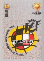 Cromo Team Emblem - UEFA Euro Portugal 2004 - Panini