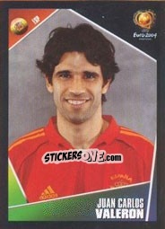 Sticker Juan Carlos Valeron - UEFA Euro Portugal 2004 - Panini