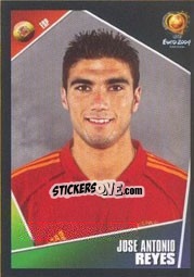 Sticker Jose Antonio Reyes - UEFA Euro Portugal 2004 - Panini