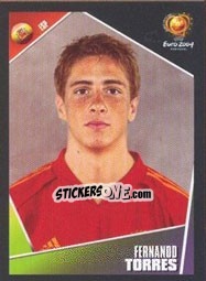 Sticker Fernando Torres - UEFA Euro Portugal 2004 n. 88 - Panini