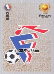 Sticker Team Emblem - UEFA Euro Portugal 2004 n. 93 - Panini
