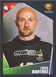 Cromo Fabien Barthez - UEFA Euro Portugal 2004 - Panini