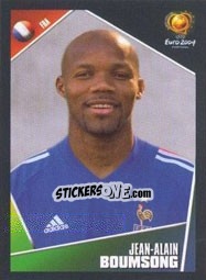 Sticker Jean-Alain Boumsong - UEFA Euro Portugal 2004 n. 95 - Panini