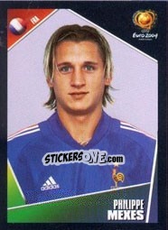 Sticker Philippe Mexes - UEFA Euro Portugal 2004 n. 102 - Panini