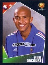 Sticker Olivier Dacourt - UEFA Euro Portugal 2004 - Panini