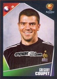 Figurina Gregory Coupet - UEFA Euro Portugal 2004 n. 113 - Panini