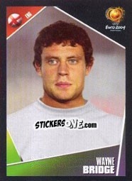 Sticker Wayne Bridge - UEFA Euro Portugal 2004 n. 123 - Panini