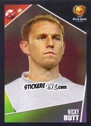 Sticker Nicky Butt - UEFA Euro Portugal 2004 n. 127 - Panini