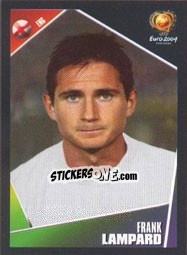 Sticker Frank Lampard - UEFA Euro Portugal 2004 n. 129 - Panini