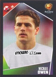 Sticker Michael Owen - UEFA Euro Portugal 2004 n. 130 - Panini