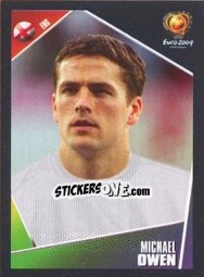 Sticker Michael Owen - UEFA Euro Portugal 2004 - Panini