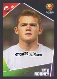 Cromo Wayne Rooney - UEFA Euro Portugal 2004 - Panini