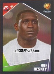 Sticker Emile Heskey - UEFA Euro Portugal 2004 - Panini