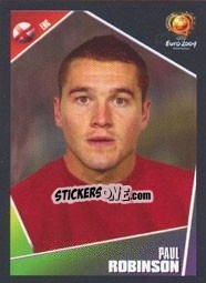 Sticker Paul Robinson - UEFA Euro Portugal 2004 n. 134 - Panini