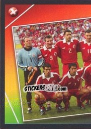 Sticker Team Photo - UEFA Euro Portugal 2004 - Panini