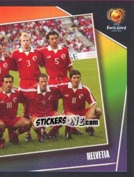 Cromo Team Photo - UEFA Euro Portugal 2004 - Panini