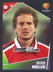 Sticker Patrick Müller - UEFA Euro Portugal 2004 n. 140 - Panini
