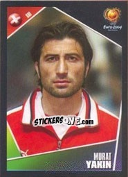 Cromo Murat Yakin - UEFA Euro Portugal 2004 - Panini