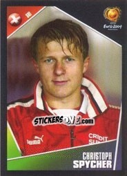 Sticker Christoph Spycher - UEFA Euro Portugal 2004 - Panini