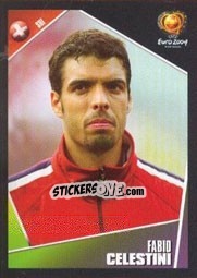 Sticker Fabio Celestini - UEFA Euro Portugal 2004 n. 146 - Panini