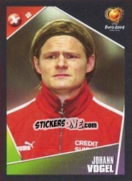 Sticker Johann Vogel - UEFA Euro Portugal 2004 n. 147 - Panini