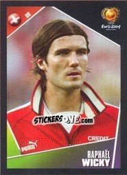 Sticker RaphaÑ‘l Wicky - UEFA Euro Portugal 2004 n. 148 - Panini