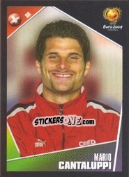 Sticker Mario Cantaluppi - UEFA Euro Portugal 2004 - Panini