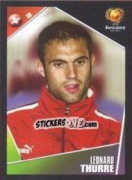 Sticker Leonard Thurre - UEFA Euro Portugal 2004 n. 152 - Panini