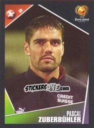 Sticker Pascal Zuberbühler - UEFA Euro Portugal 2004 n. 155 - Panini