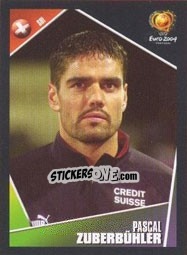 Sticker Pascal Zuberbühler - UEFA Euro Portugal 2004 - Panini