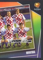 Cromo Team Photo - UEFA Euro Portugal 2004 - Panini