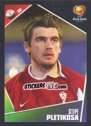 Sticker Stipe Pletikosa - UEFA Euro Portugal 2004 - Panini