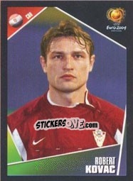 Cromo Robert Kovac - UEFA Euro Portugal 2004 - Panini