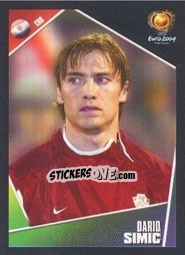 Sticker Dario Simic - UEFA Euro Portugal 2004 n. 161 - Panini