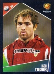 Sticker Igor Tudor - UEFA Euro Portugal 2004 n. 165 - Panini