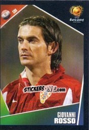 Sticker Giovanni Rosso - UEFA Euro Portugal 2004 - Panini