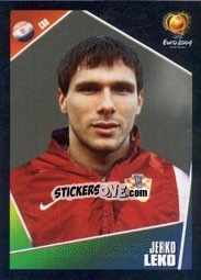 Cromo Jerko Leko - UEFA Euro Portugal 2004 - Panini