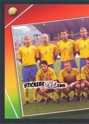 Figurina Team Photo - UEFA Euro Portugal 2004 - Panini