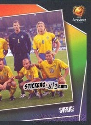 Figurina Team Photo - UEFA Euro Portugal 2004 - Panini