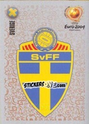 Sticker Team Emblem - UEFA Euro Portugal 2004 - Panini