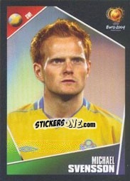 Figurina Michael Svensson - UEFA Euro Portugal 2004 - Panini