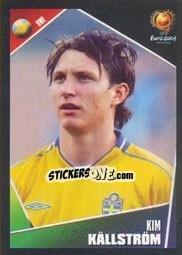 Sticker Kim Källström - UEFA Euro Portugal 2004 - Panini