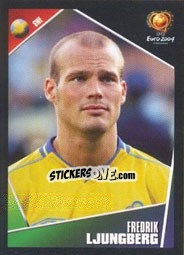 Sticker Fredrik Ljungberg - UEFA Euro Portugal 2004 n. 192 - Panini