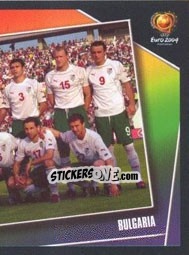 Cromo Team Photo - UEFA Euro Portugal 2004 - Panini