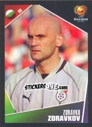 Sticker Zdravko Zdravkov - UEFA Euro Portugal 2004 n. 201 - Panini