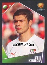 Sticker Rosen Kirilov - UEFA Euro Portugal 2004 n. 202 - Panini