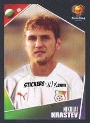 Sticker Nikolai Krastev - UEFA Euro Portugal 2004 n. 203 - Panini