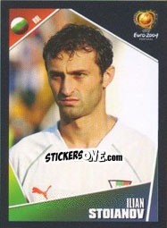 Sticker Ilian Stoianov - UEFA Euro Portugal 2004 n. 206 - Panini