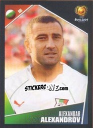 Sticker Alexandar Alexandrov - UEFA Euro Portugal 2004 n. 208 - Panini