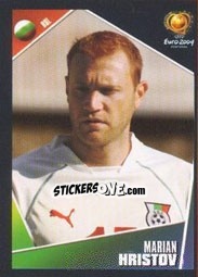 Sticker Marian Hristov - UEFA Euro Portugal 2004 n. 210 - Panini